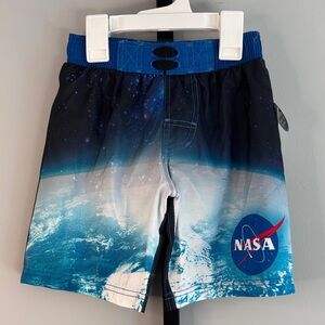 MAD Engine NASA Boys Swim Shorts Trunks Size XS New NWT